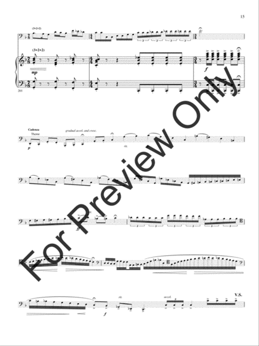 Concert Piece Concert Piece Euphonium scores gallery preview page 18