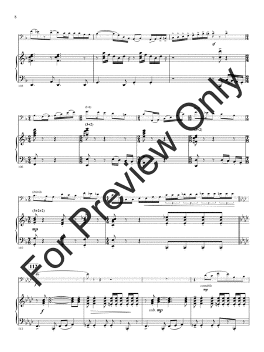 Concert Piece Concert Piece Euphonium scores gallery preview page 11