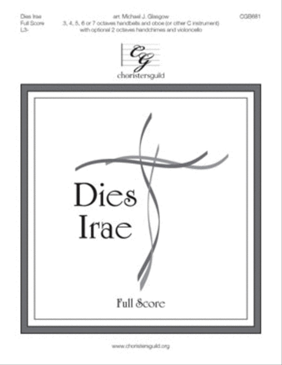 Dies Irae - Full Score Handbell Choir scores gallery preview page 1
