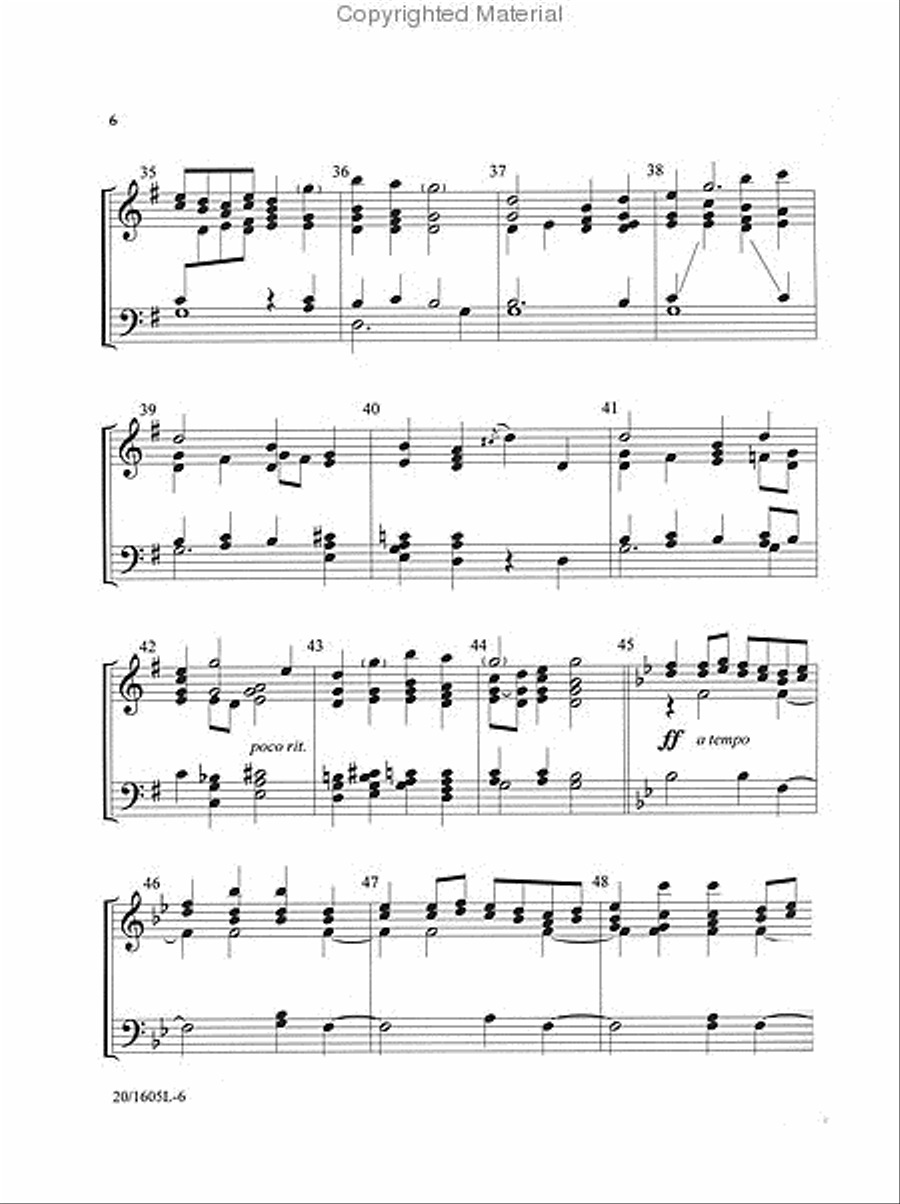 Playful Interlude on “Jesus Loves Me” 3-Octaves scores gallery preview page 3
