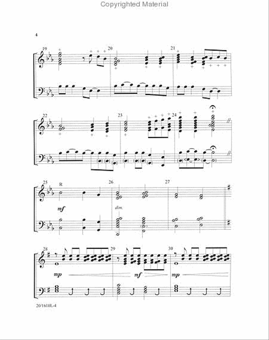 He’s Got the Whole World in His Hands 5-Octaves scores gallery preview page 3