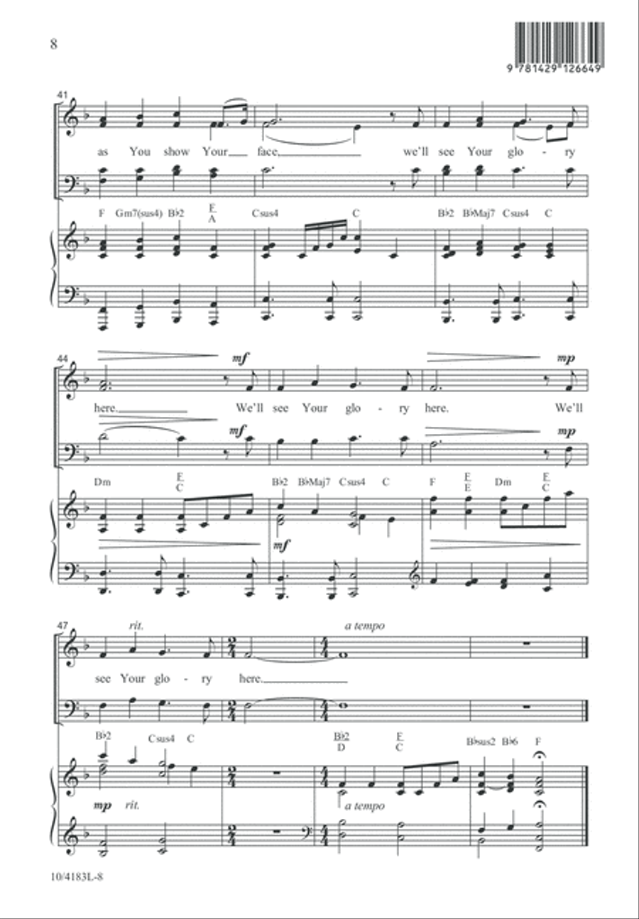 Lord, You Have My Heart Lord, You Have My Heart 4-Part scores gallery preview page 9