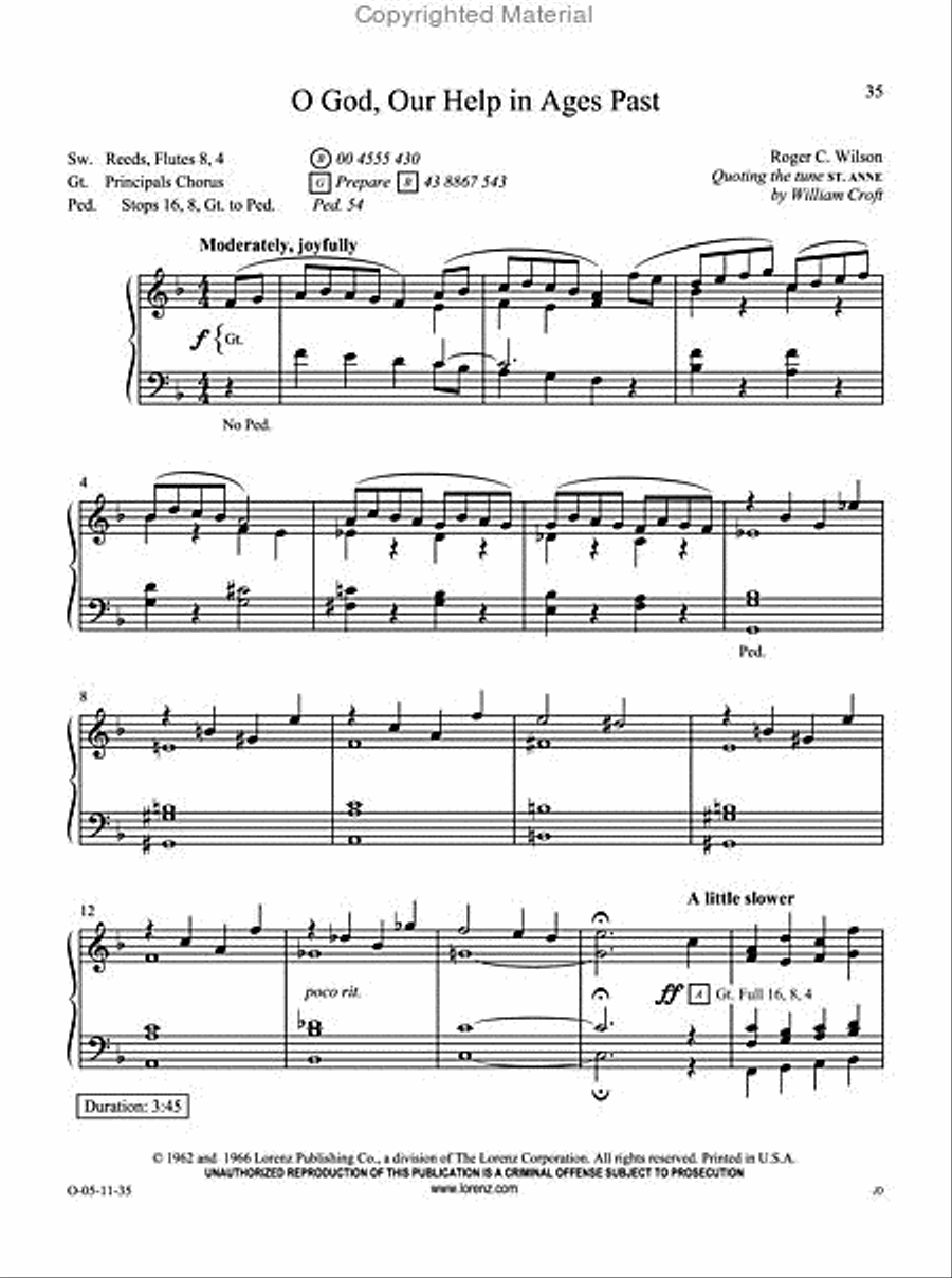 Easy Organ Library, Vol. 51 Organ Solo scores gallery preview page 5
