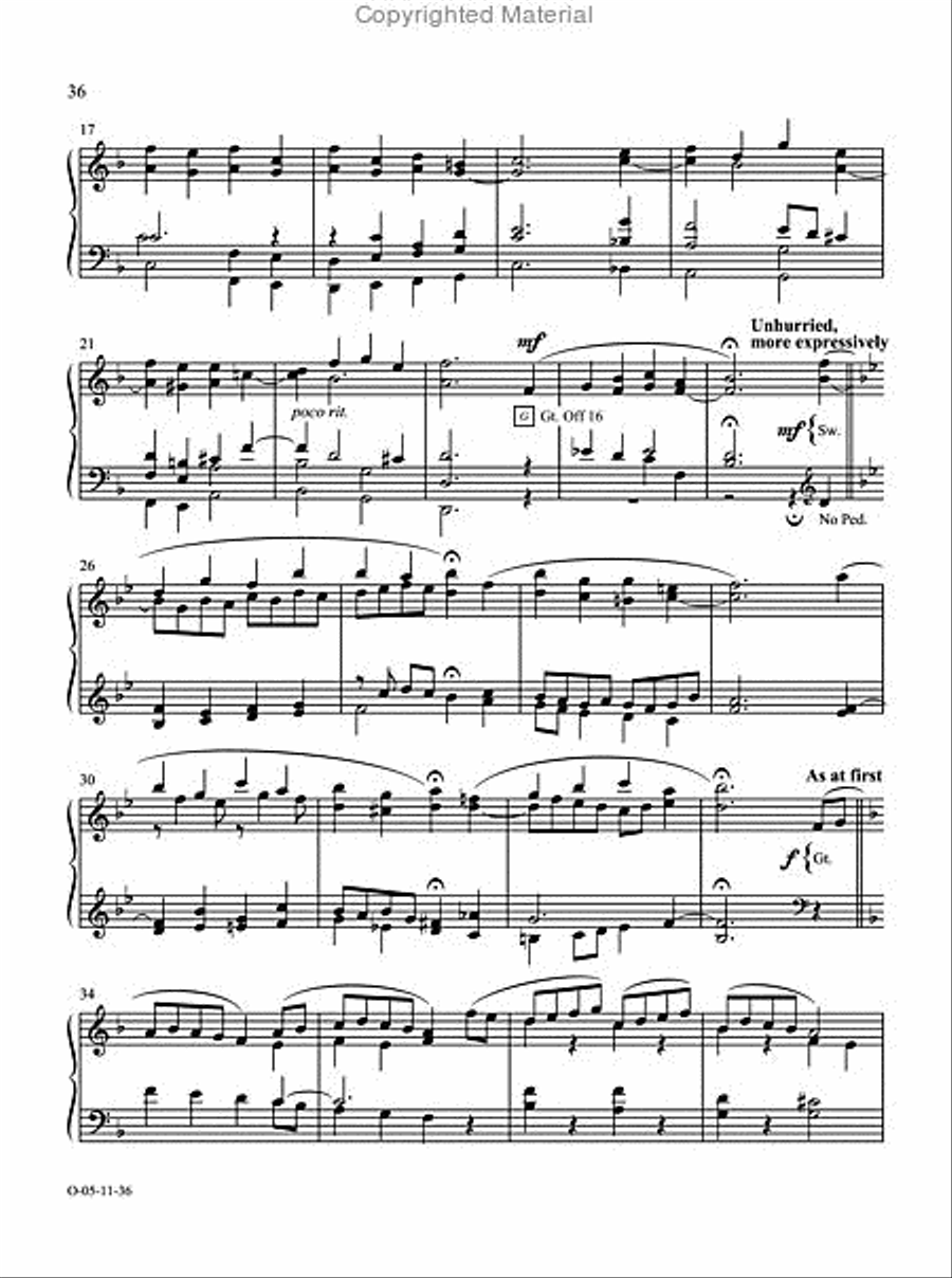 Easy Organ Library, Vol. 51 Organ Solo scores gallery preview page 6