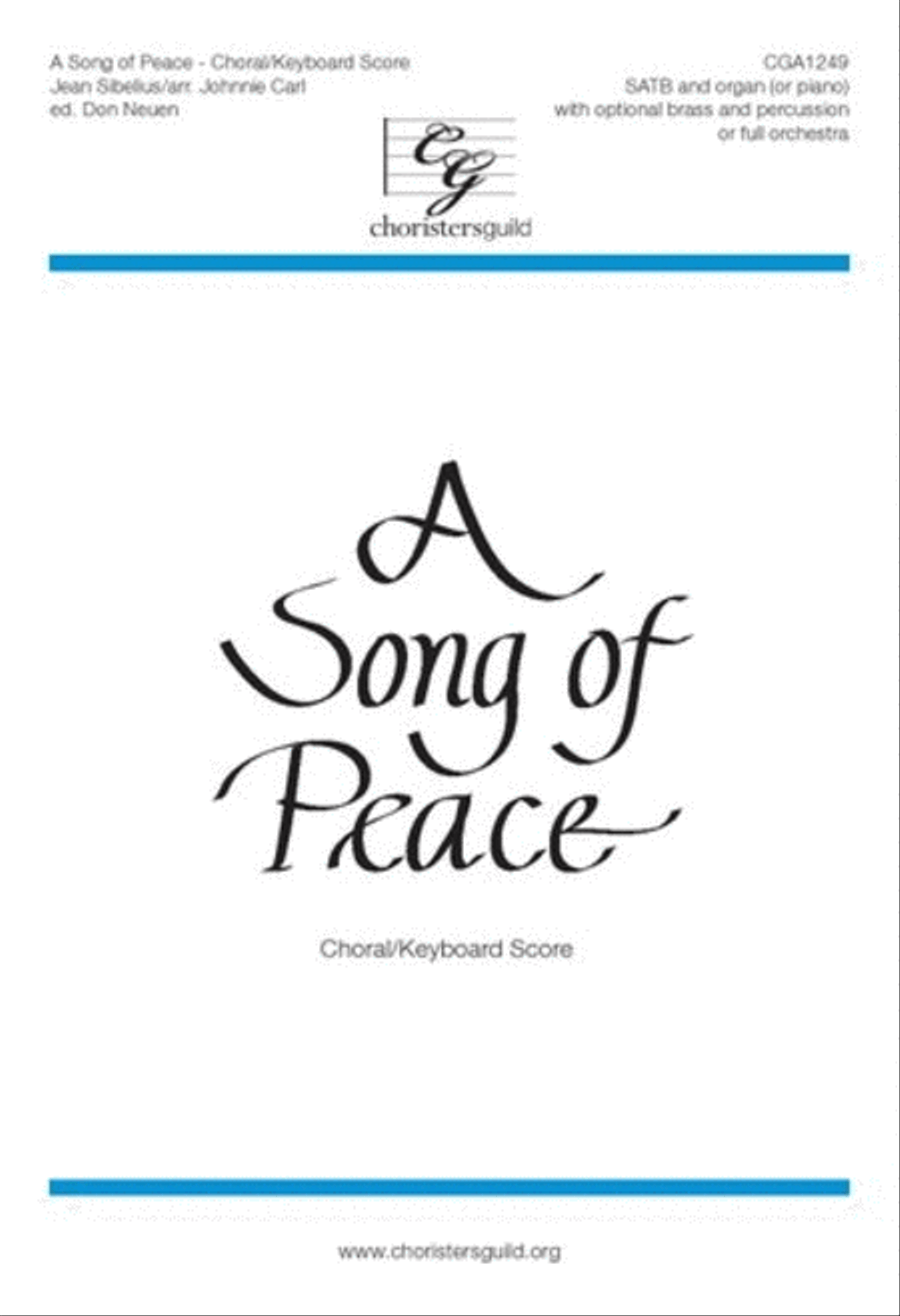 A Song of Peace Full Orchestra Score and Parts Full Orchestra scores gallery preview page 1