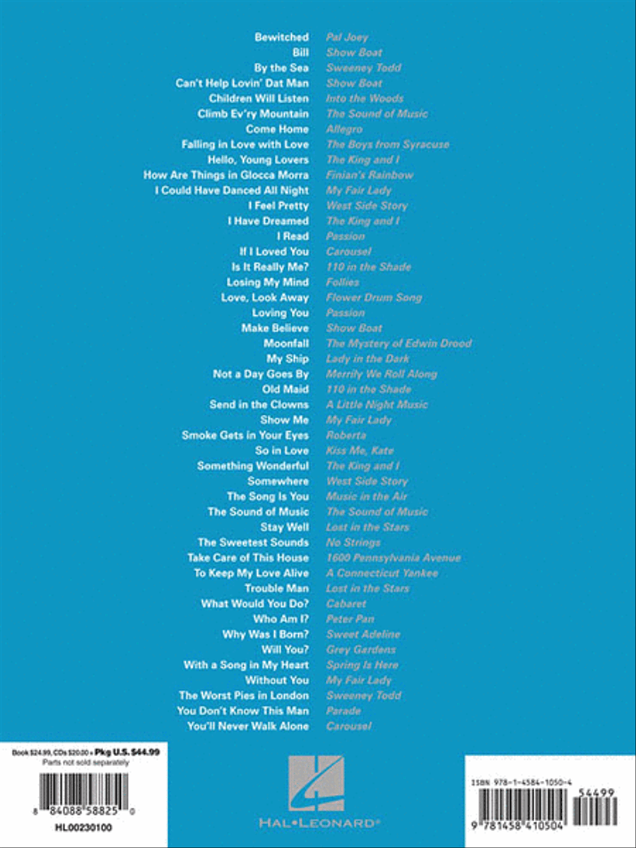 Musical Theatre for Classical Singers by Various Mezzo-Soprano Voice - Sheet Music page 2