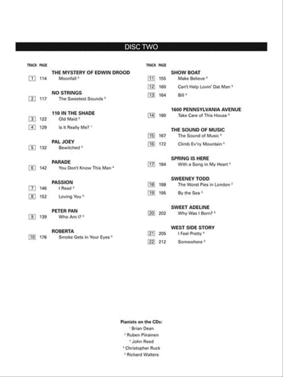 Musical Theatre for Classical Singers by Various Mezzo-Soprano Voice - Sheet Music page 4