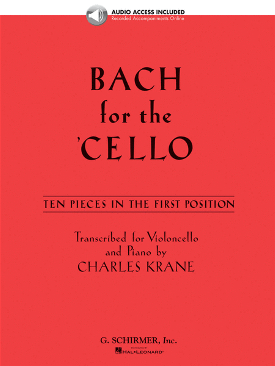 Bach for the Cello Bach for the Cello Cello scores gallery preview page 1