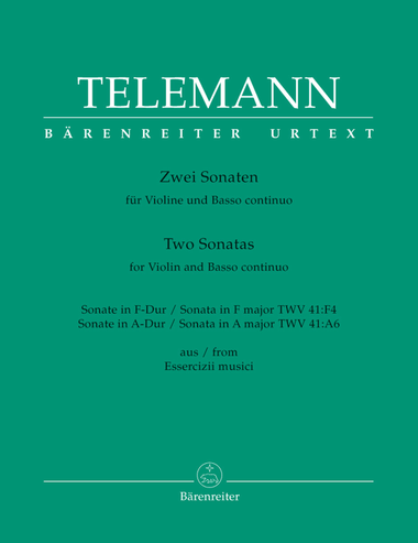Two Sonatas for Violin and Basso continuo