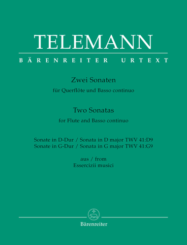 Two Sonatas for Flute and Basso continuo