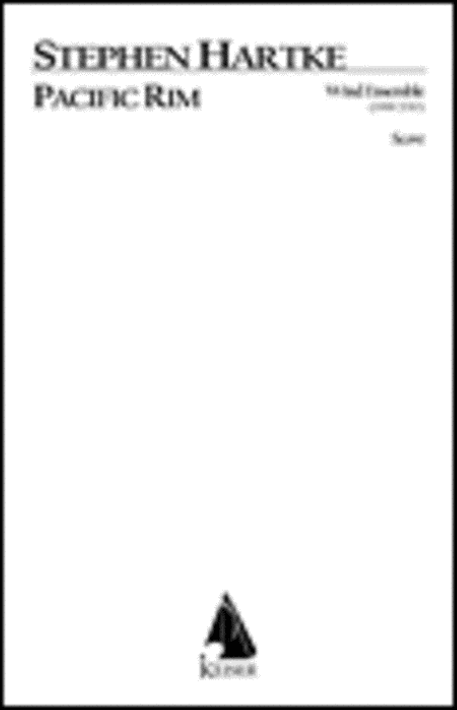 Pacific Rim for Wind Ensemble Score scores gallery preview page 1