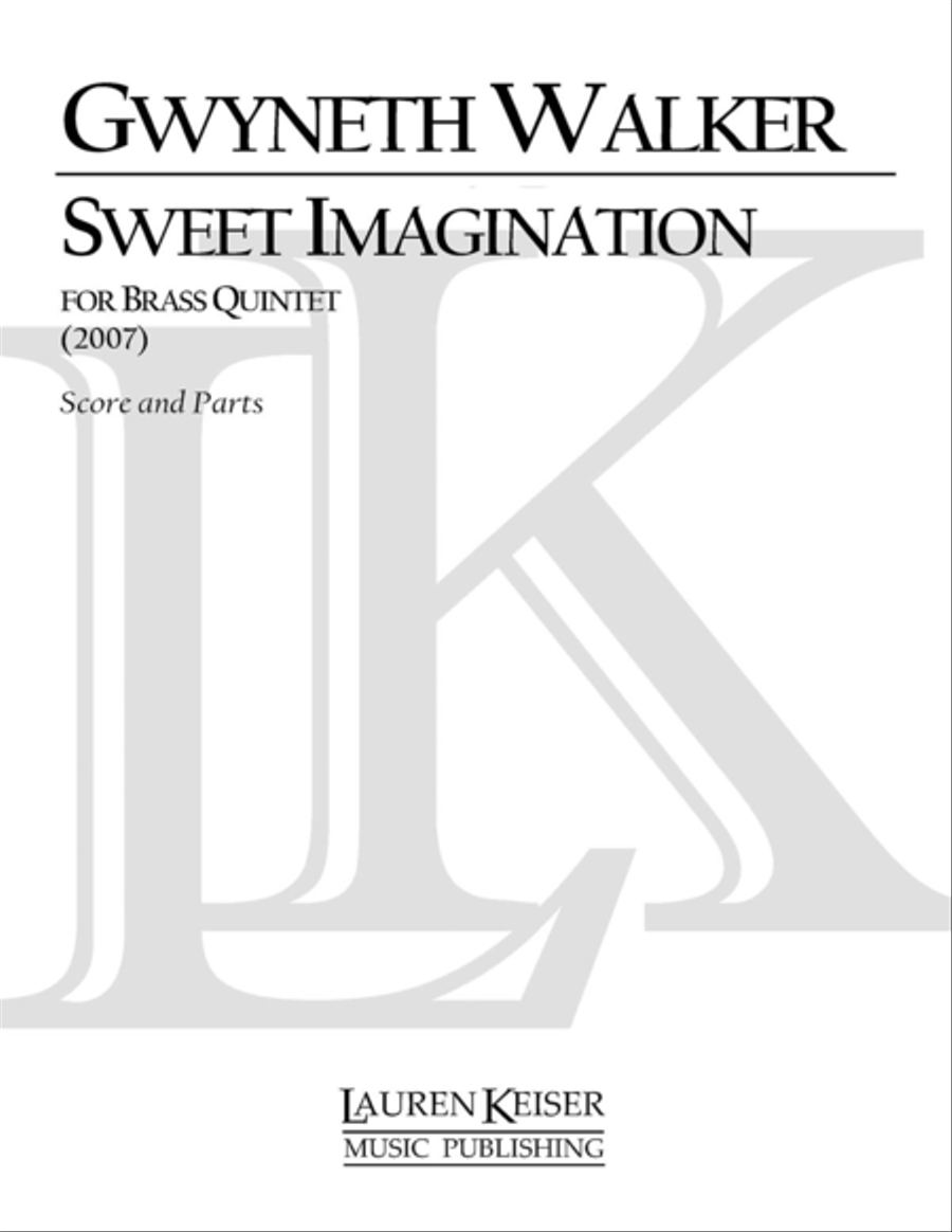 Sweet Imagination Brass Quintet scores gallery preview page 1