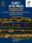 40 Little Pieces in Progressive Order for Beginner Flutists
