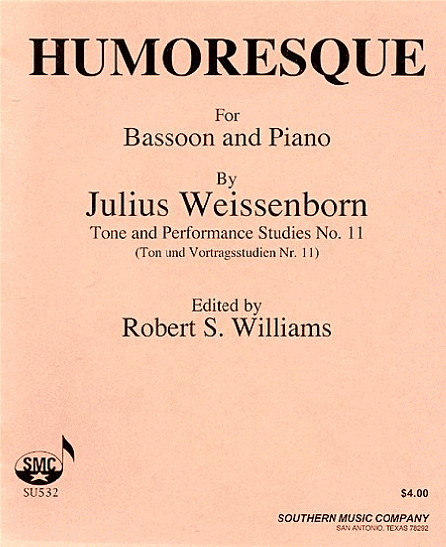 Humoresque Bassoon Solo scores gallery preview page 1