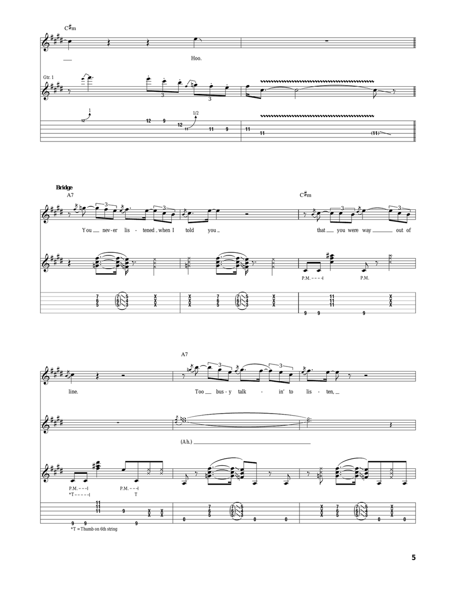 Cold Day In Hell Cold Day In Hell Acoustic Guitar scores gallery preview page 5
