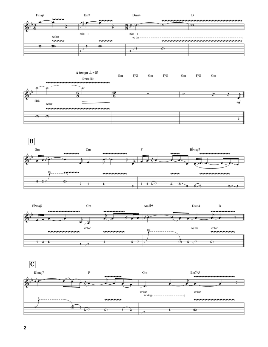 The Loner The Loner Acoustic Guitar scores gallery preview page 2