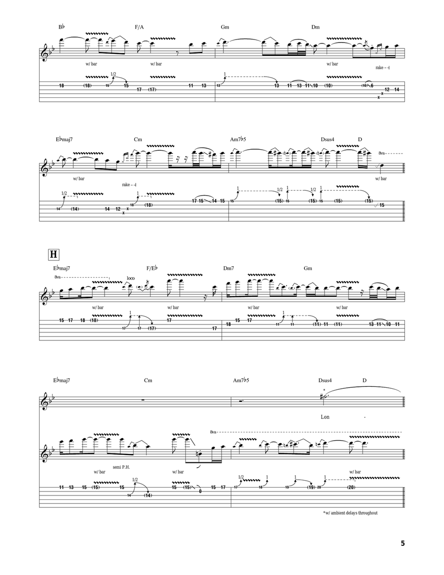 The Loner The Loner Acoustic Guitar scores gallery preview page 5