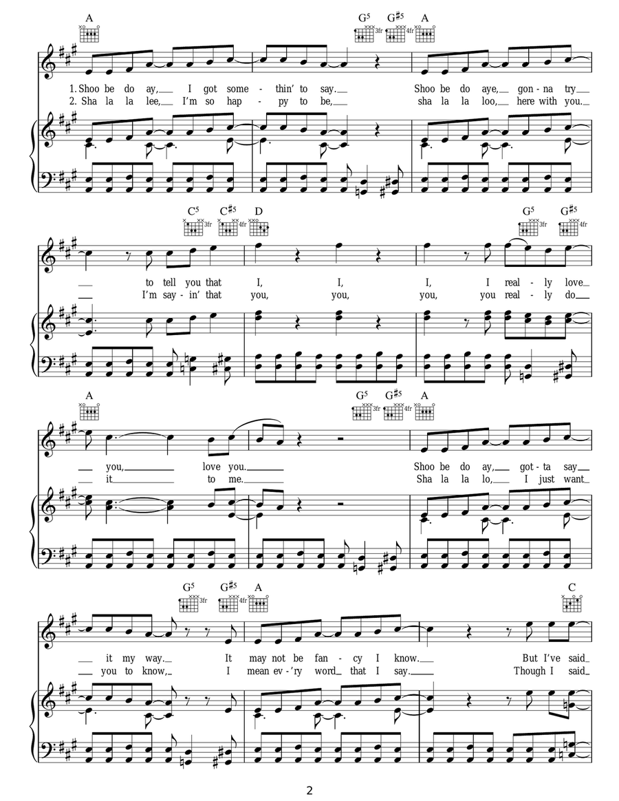 All Of Me Loves All Of You Acoustic Guitar scores gallery preview page 2