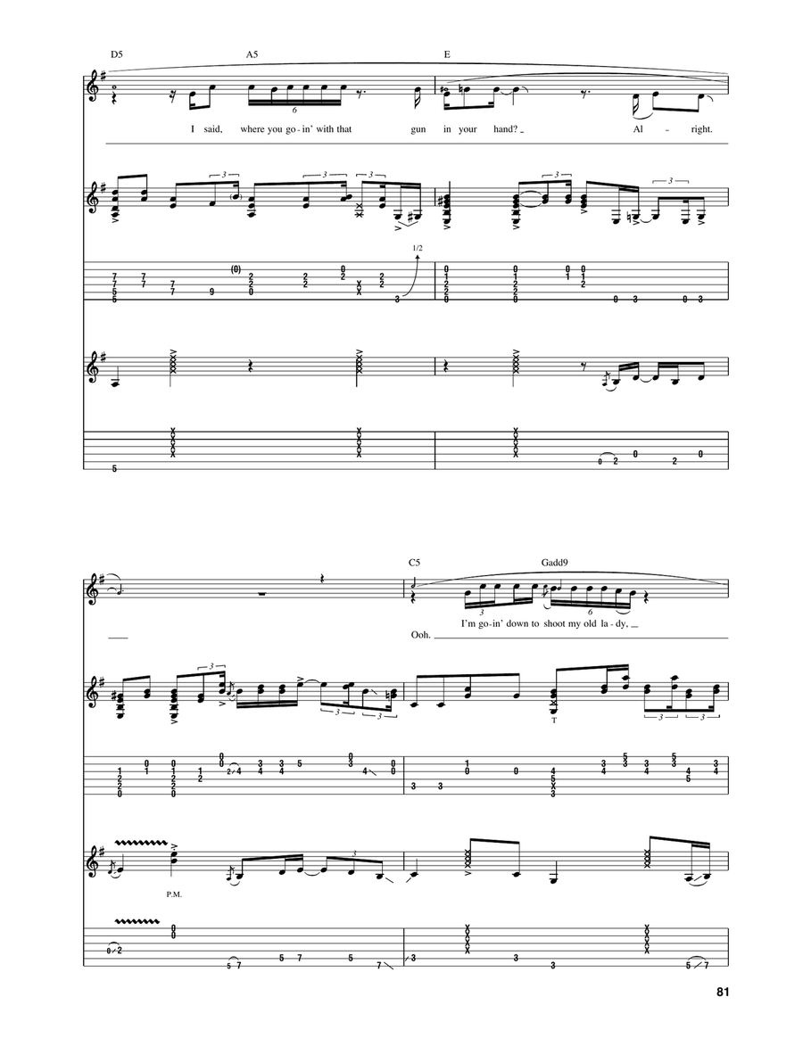 Hey Joe Hey Joe Acoustic Guitar scores gallery preview page 2