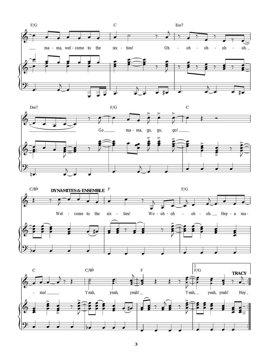 Welcome To The 60's Welcome To The 60's Acoustic Guitar scores gallery preview page 3