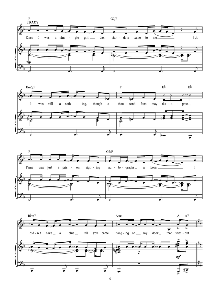 Without Love (from Hairspray) Acoustic Guitar scores gallery preview page 4