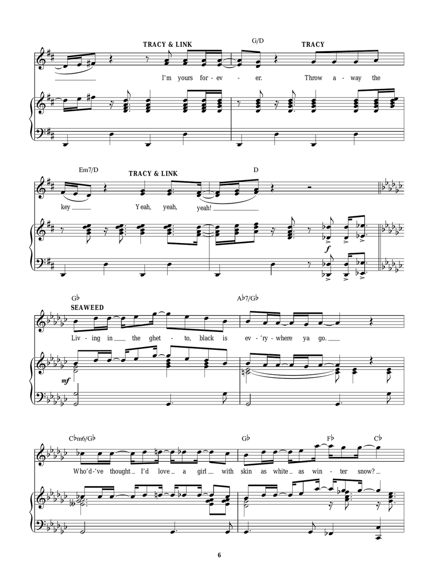 Without Love (from Hairspray) Acoustic Guitar scores gallery preview page 6
