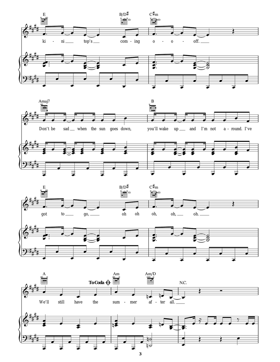 Summerboy Summerboy Acoustic Guitar scores gallery preview page 3
