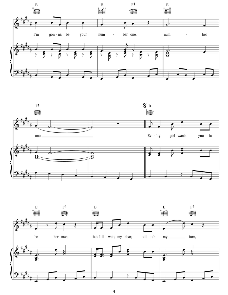 The Tide Is High The Tide Is High Acoustic Guitar scores gallery preview page 4