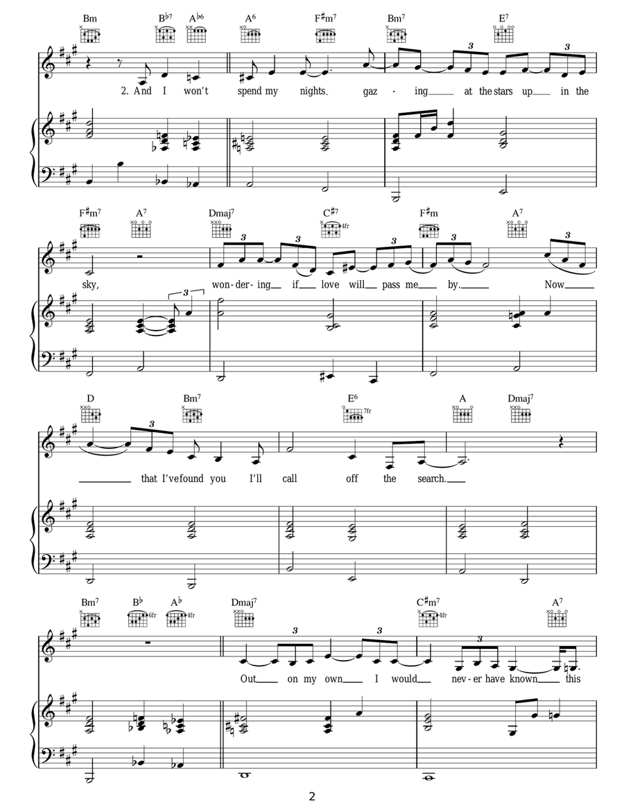 Call Off The Search Call Off The Search Acoustic Guitar scores gallery preview page 2
