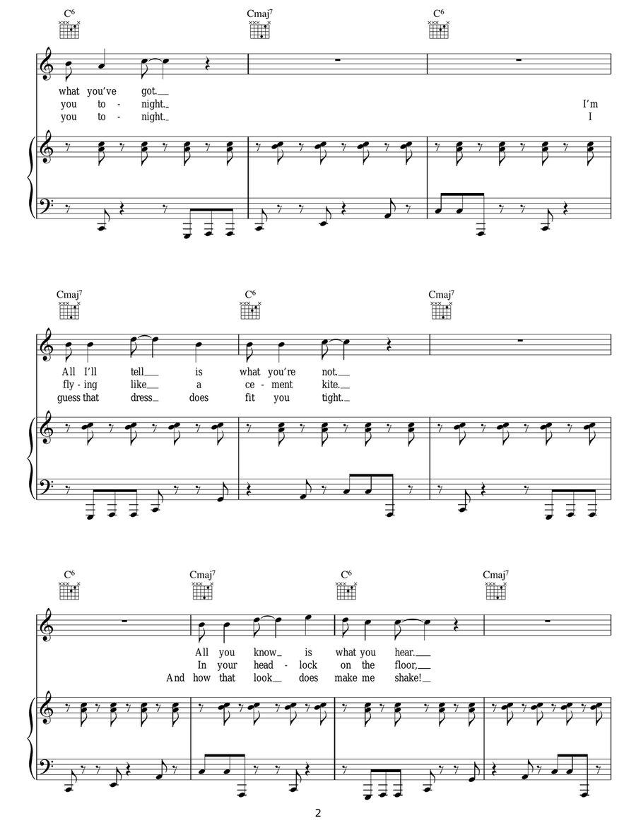 Touch And Go Acoustic Guitar scores gallery preview page 2