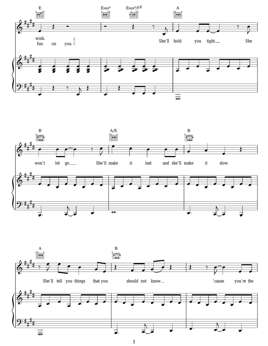 Victim Of Love Victim Of Love Acoustic Guitar scores gallery preview page 3