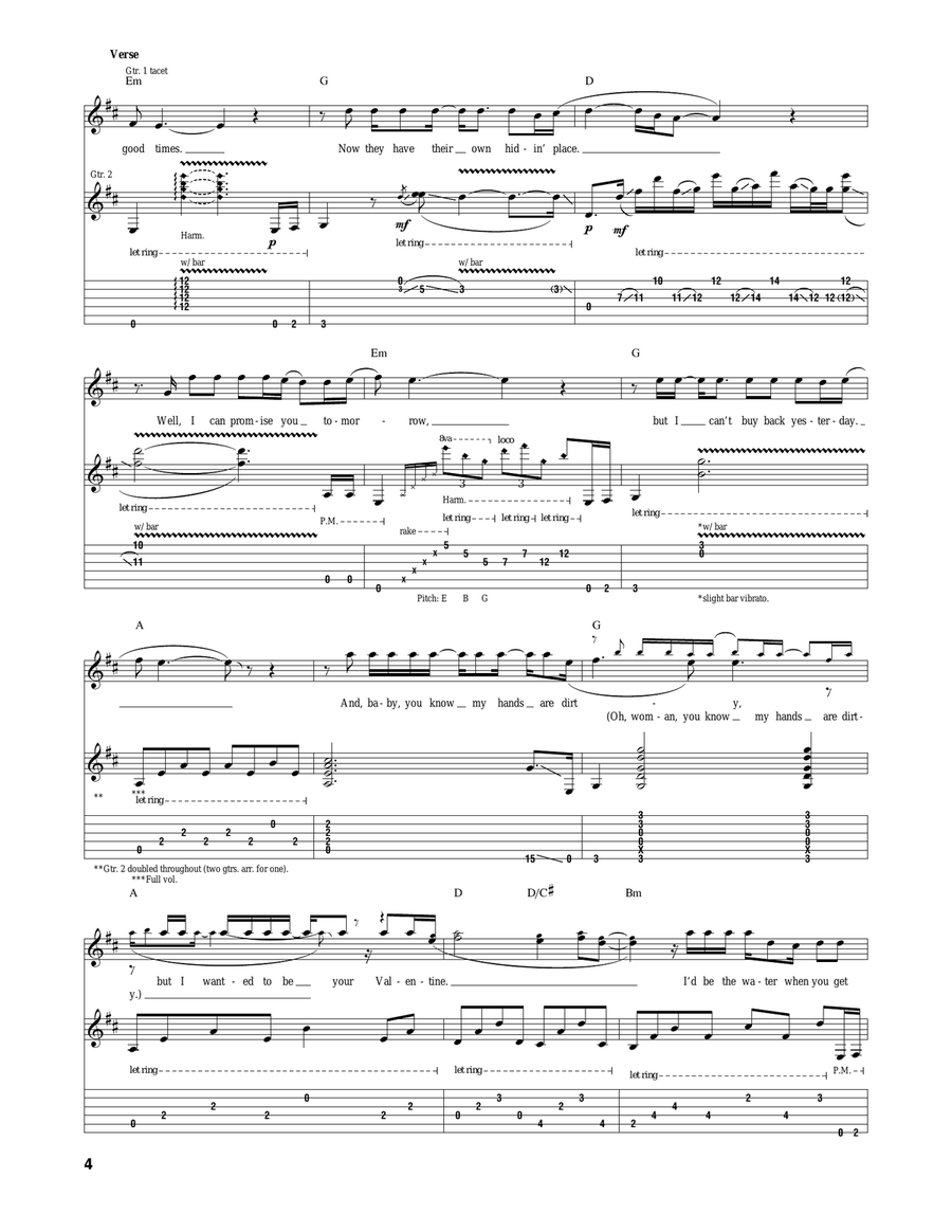 I'll Be There For You Acoustic Guitar scores gallery preview page 4