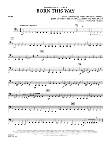 Born This Way - Tuba