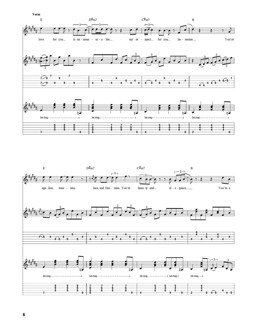 You're In My Heart Acoustic Guitar scores gallery preview page 6