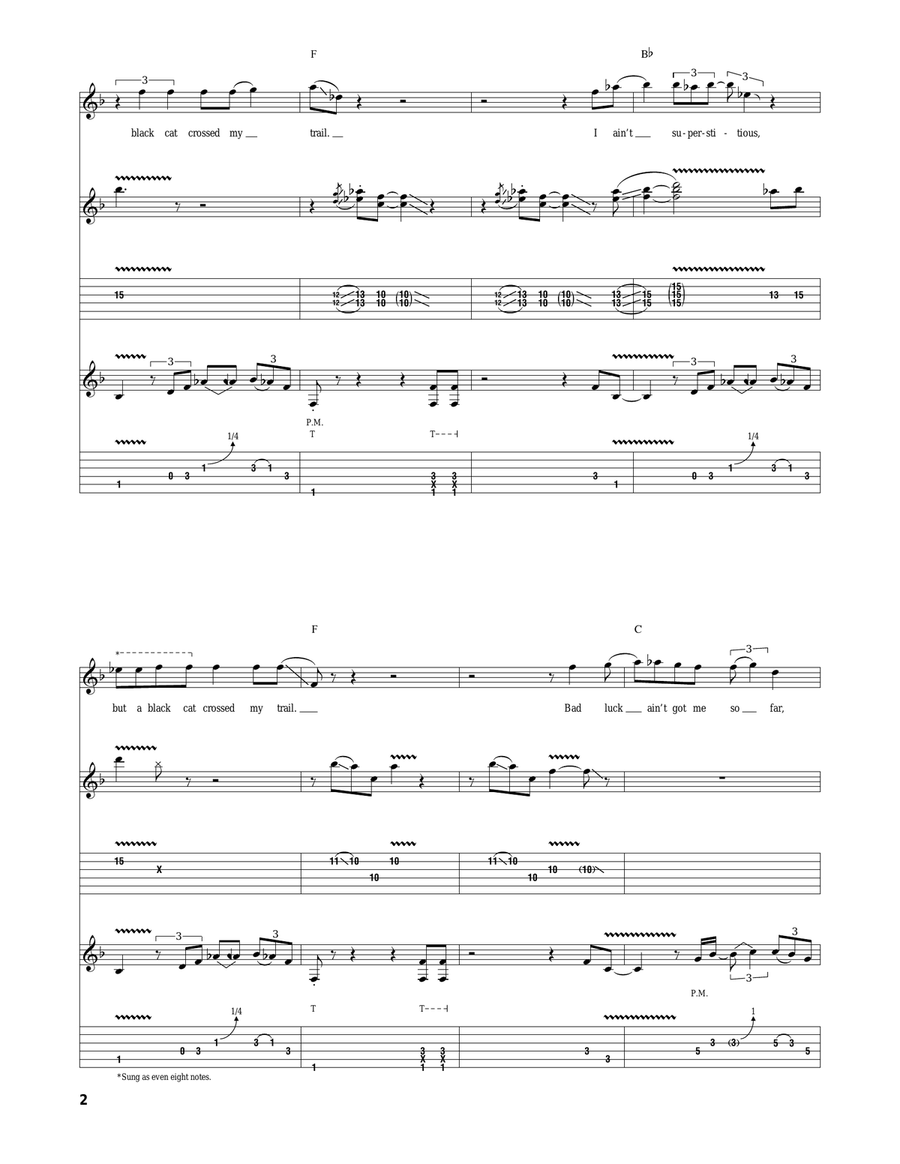 I Ain't Superstitious I Ain't Superstitious Acoustic Guitar scores gallery preview page 2