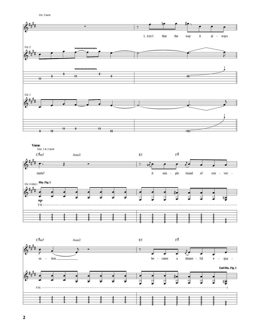 Arlandria Arlandria Acoustic Guitar scores gallery preview page 2