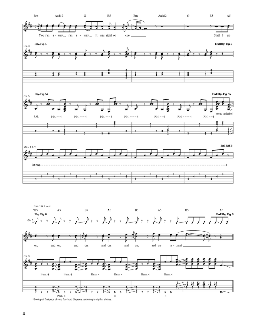 Dear Rosemary Dear Rosemary Acoustic Guitar scores gallery preview page 4