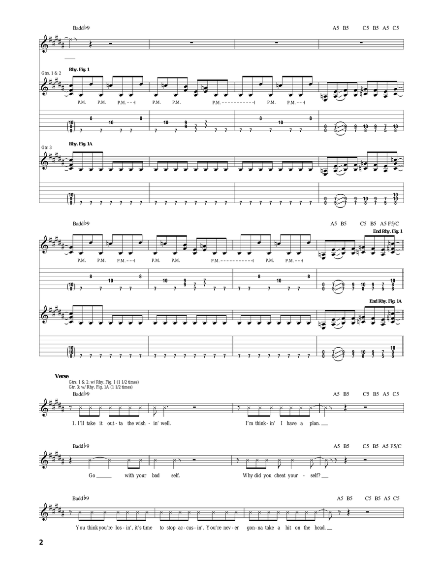 White Limo White Limo Acoustic Guitar scores gallery preview page 2