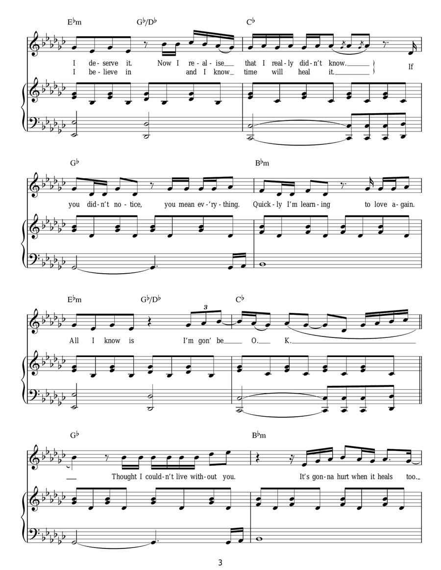 Better In Time Acoustic Guitar scores gallery preview page 3