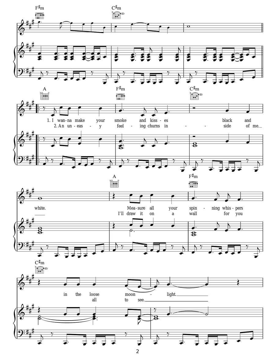 Rearrange Rearrange Acoustic Guitar scores gallery preview page 2