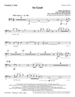 So Good - Trombone 3/Tuba