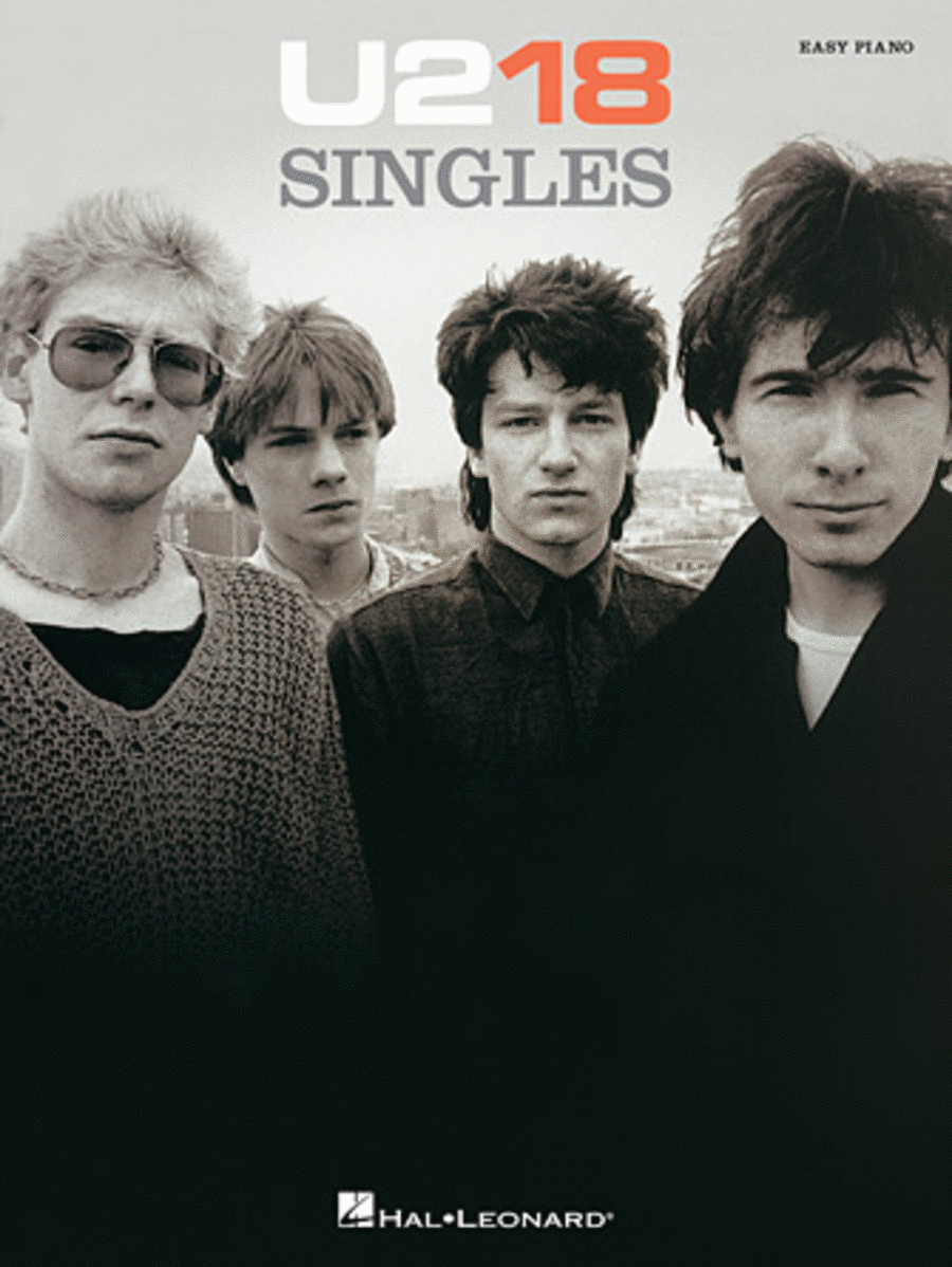 U2 – 18 Singles U2 – 18 Singles Easy Piano scores gallery preview page 1