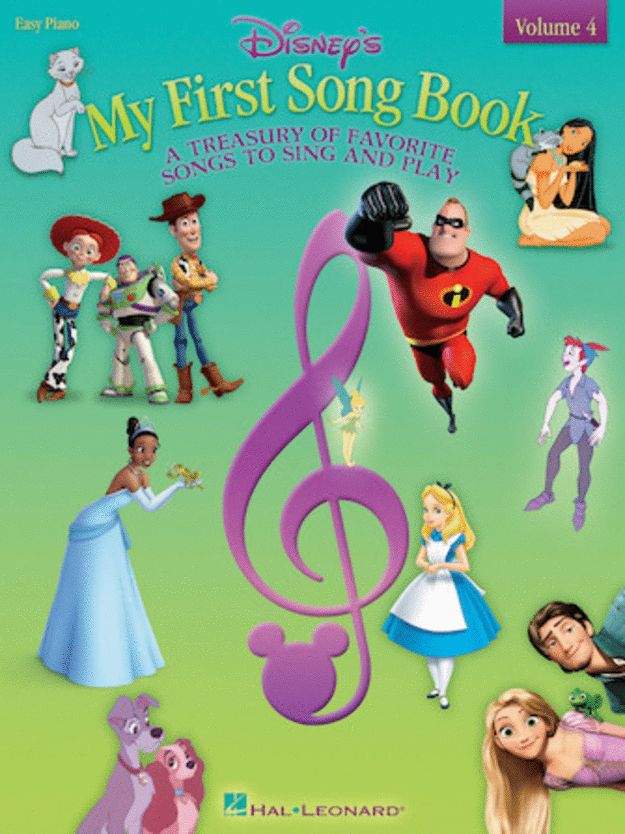 Disney's My First Songbook – Volume 4 Easy Piano scores gallery preview page 1