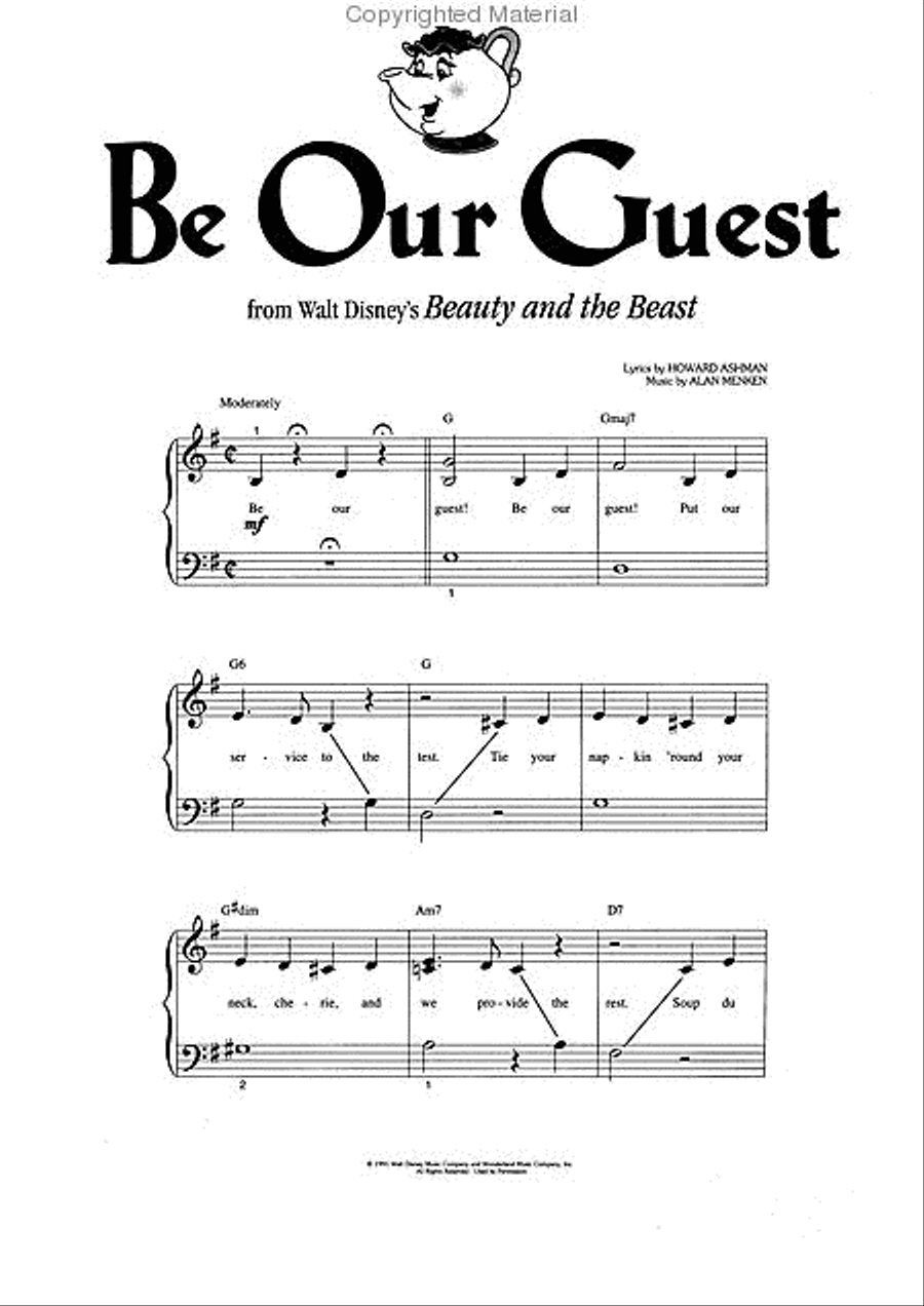 Disney's My First Songbook – Volume 4 Easy Piano scores gallery preview page 3