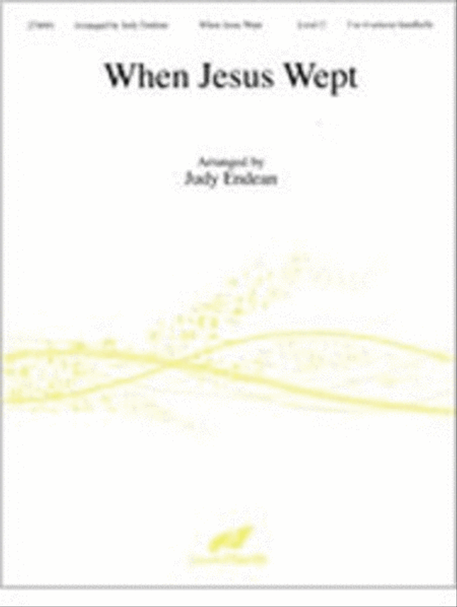 When Jesus Wept 4-Octaves scores gallery preview page 1