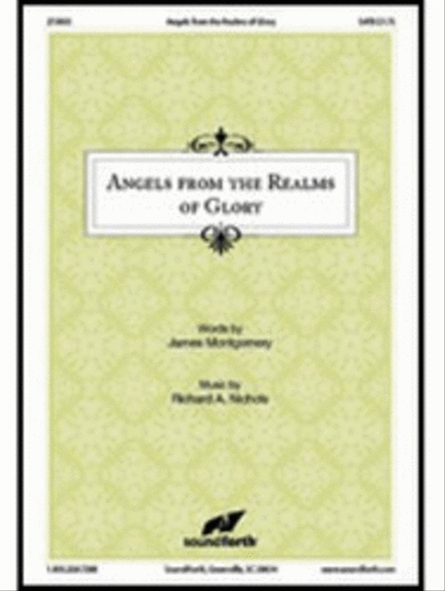 Angels from the Realms of Glory 4-Part scores gallery preview page 1