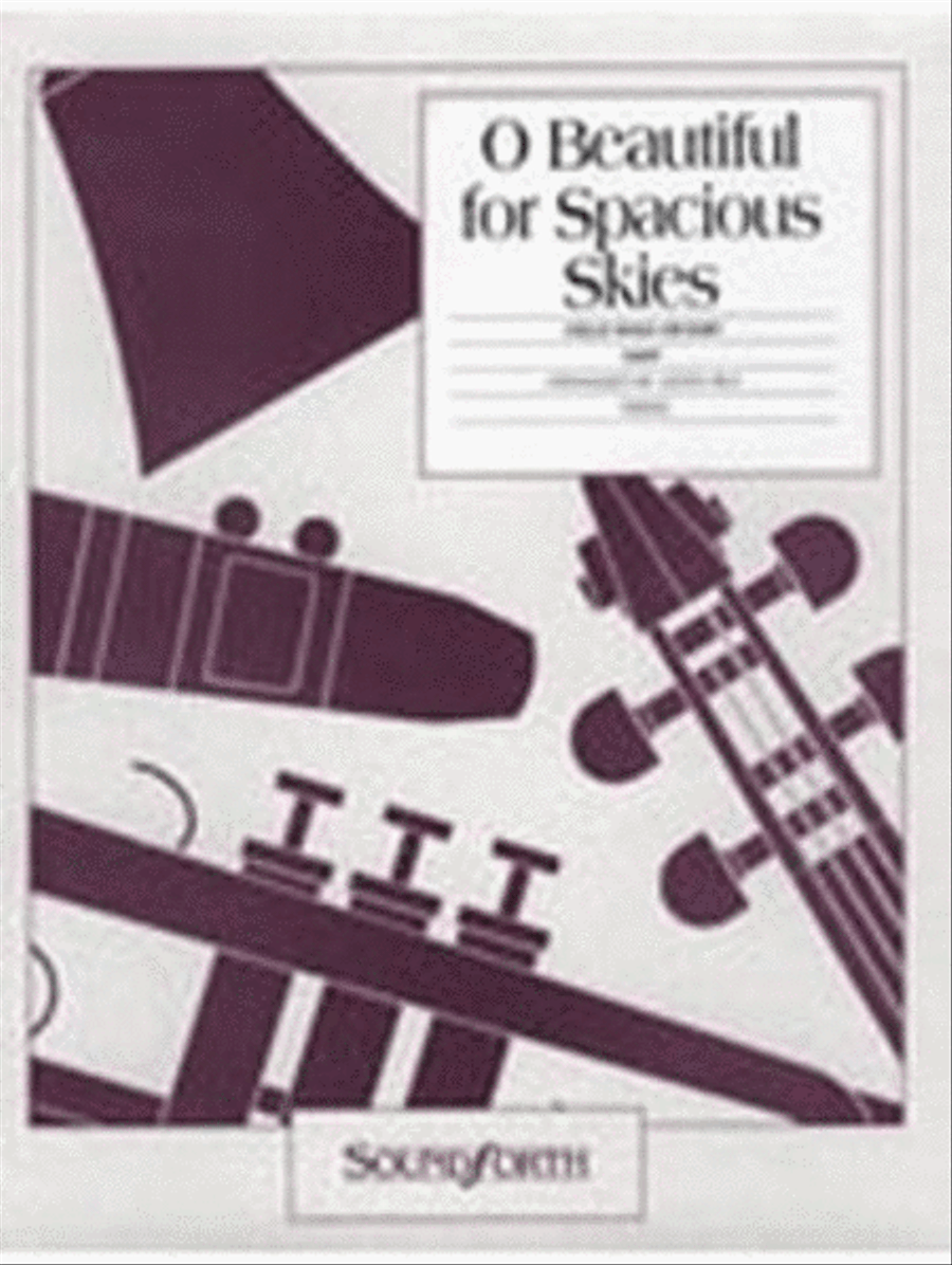 O Beautiful for Spacious Skies - Cello Piano Accompaniment scores gallery preview page 1