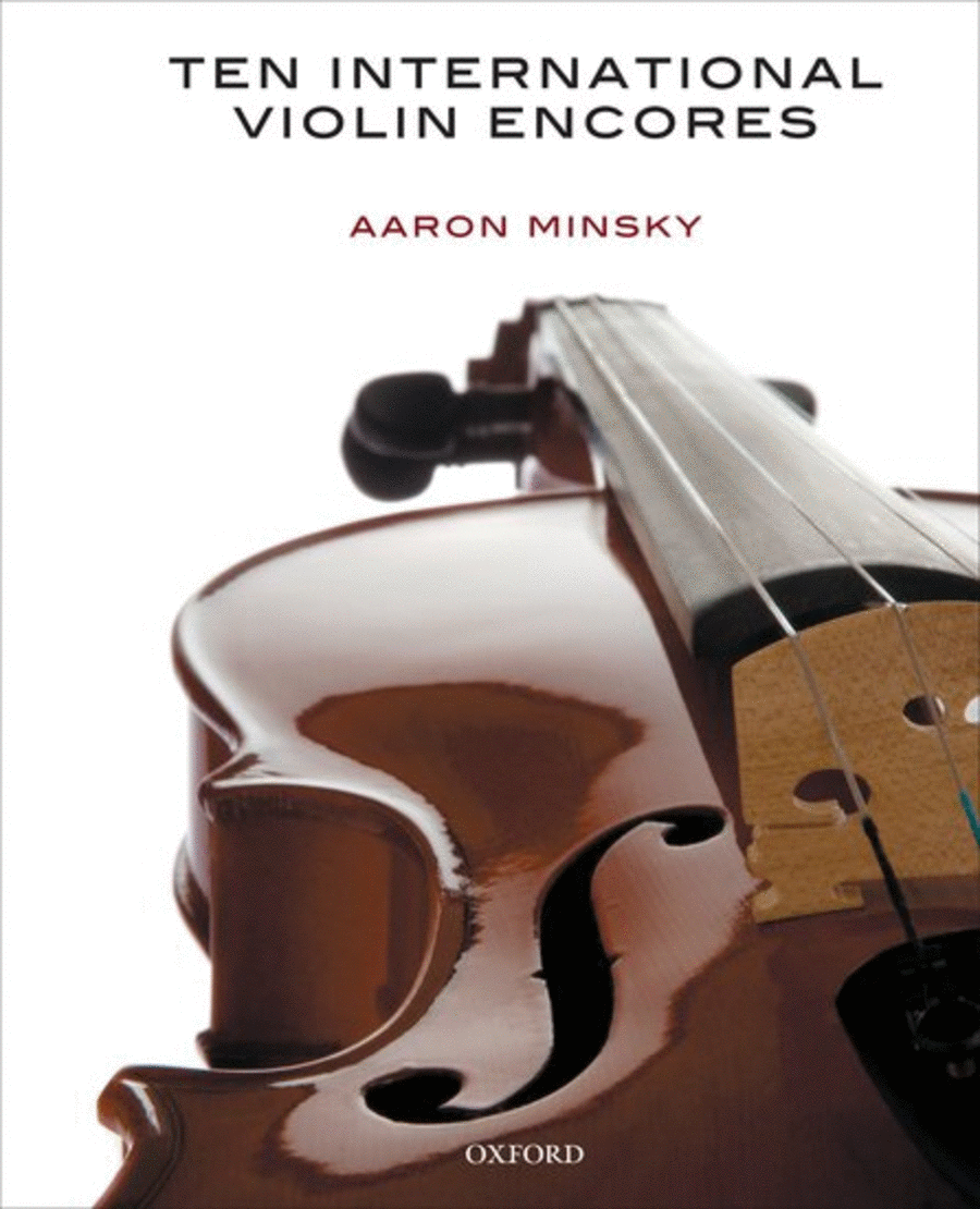 Ten International Violin Encores Violin scores gallery preview page 1