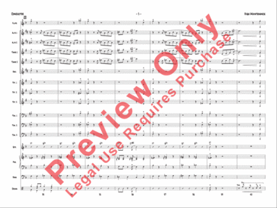 High Maintenance High Maintenance Jazz Ensemble scores gallery preview page 8