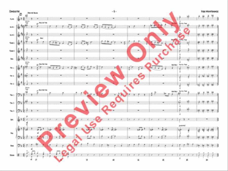 High Maintenance High Maintenance Jazz Ensemble scores gallery preview page 11